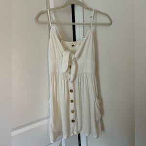 Roxy White Knit Dress